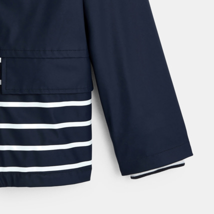 Avis Parka imperméable à capuche bleu garçon OKAIDI 5