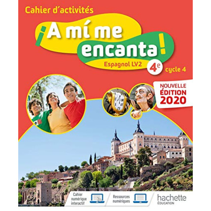 Avis A mi me encanta cycle 4 4e - Cahier d'activités - Ed. 2020 Hachette Éducation 1