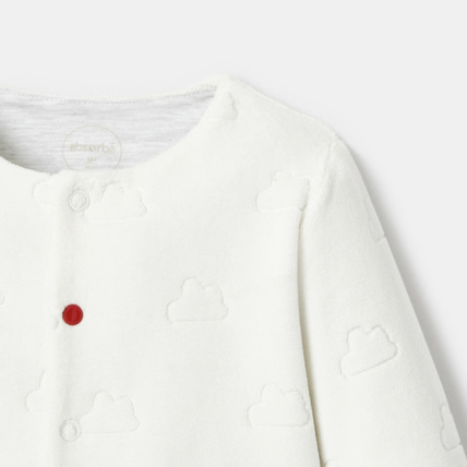 Avis Cardigan en velours ABSORBA 2