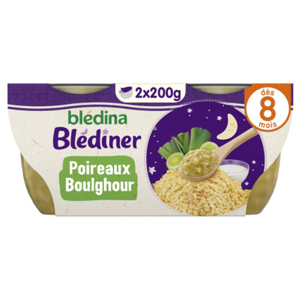 Avis Blédiner fondue de poireaux et boulghour Blédina 2