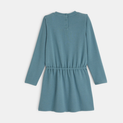 Avis Robe en molleton imprimé verte fille OKAIDI 4
