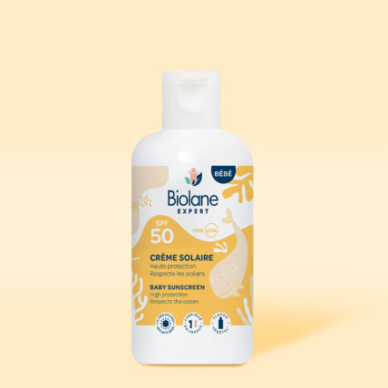Avis Crème solaire bébé Biolane Expert 1
