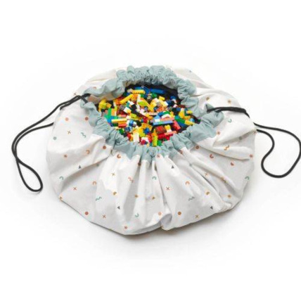 Avis Grand sac à jouets - Tapis de jeu 2 en 1 PLAY & GO 11