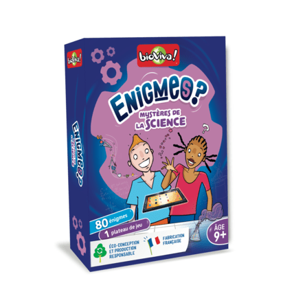 Avis Jeu éducatif Enigmes - Mystères de la science BIOVIVA 1