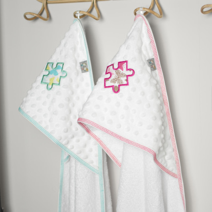 Avis Grande cape de bain en minky et bambou Sevira Kids 2