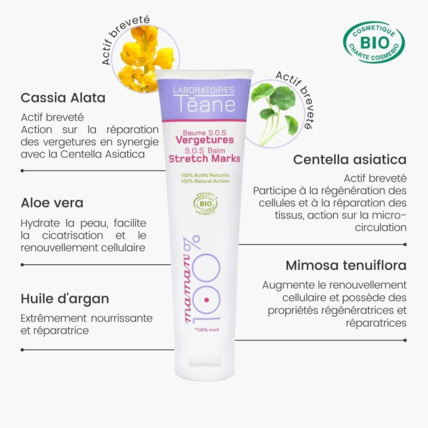 Avis Baume SOS Vergetures Laboratoires Téane 5