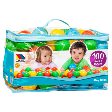 Avis 100 balles colorées pour piscine à balles MOLTO 1