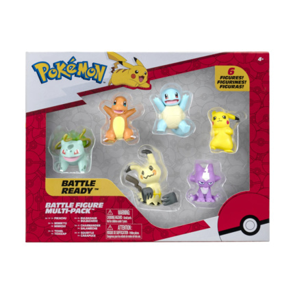 Avis Pack de 6 figurines Pokémon BANDAI 1