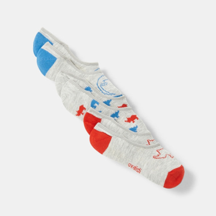Avis Chaussettes invisibles (lot de 3 paires différentes) turquoise garçon OKAIDI 1
