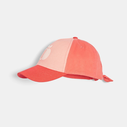 Avis Casquette toile bicolore orange fille OKAIDI 1