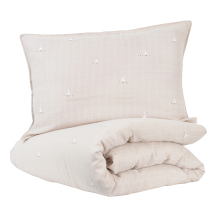 Avis Parure de lit bébé taie et housse de couette little crevette 6