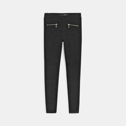 Avis Jegging uni en jersey milano noir fille OKAIDI 1