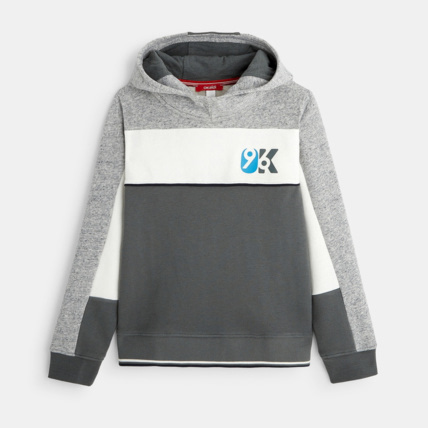 Avis Sweat-shirt à capuche OK96 vert garçon OKAIDI 2