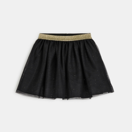 Avis Jupe tutu courte et pailletée noire fille OKAIDI 2