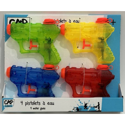 Avis 4 pistolets à eau CAP 1