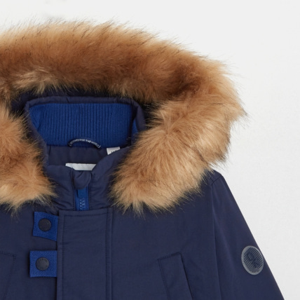 Avis Parka chaude à capuche bleu garçon OKAIDI 4