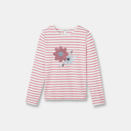 Avis T-shirt à sequins magiques rouge fille OKAIDI 2