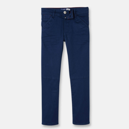 Avis Pantalon droit doublé polaire bleu garçon OKAIDI 1