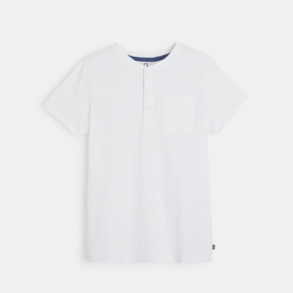 Avis T-shirt tunisien uni blanc garçon OKAIDI 1