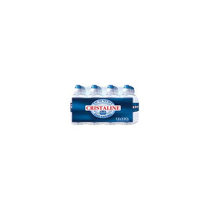 Avis Cristaline Eau de source avec bouchon sport 12x33cl  CRISTALINE 1