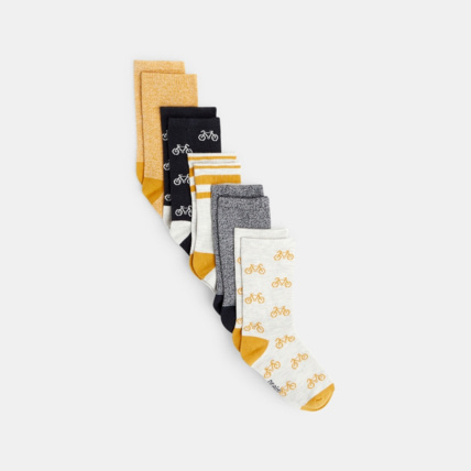 Avis Chaussettes fantaisie (lot de 5) grises garçon OKAIDI 1