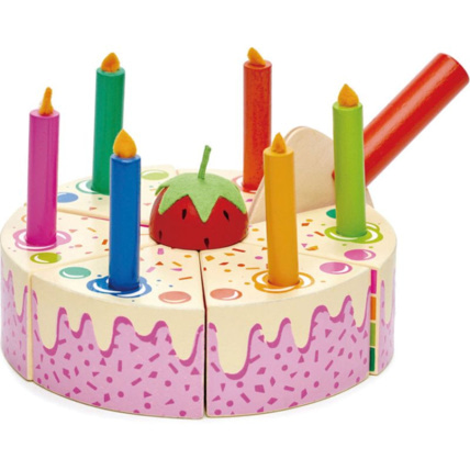 Avis Gâteau d'anniversaire arc-en-ciel à découper Tender Leaf 1