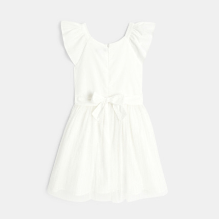 Avis Robe habillée pailletée beige fille OKAIDI 2