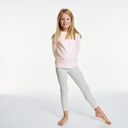 Avis Pyjama 2 pièces jersey bio fleurs rose fille OKAIDI 1