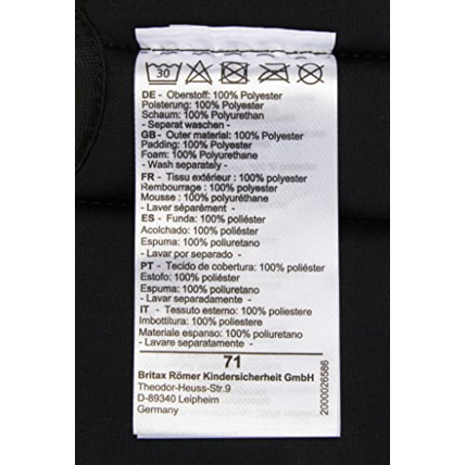 Avis Insert pour siège de voiture Britax Römer 3
