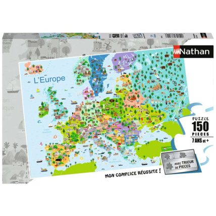 Avis Puzzle Carte d'Europe - de 7 ans RAVENSBURGER 1