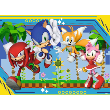 Avis Puzzle Knuckles, Sonic, Tails et Amy / Sonic - de 6 ans RAVENSBURGER 2