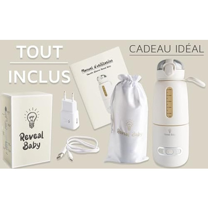 Avis Chauffe-biberon portable REVEAL BABY 2