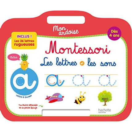 Avis Mon ardoise MONTESSORI Les lettres et les sons Dès 4 ans Hachette Éducation 1