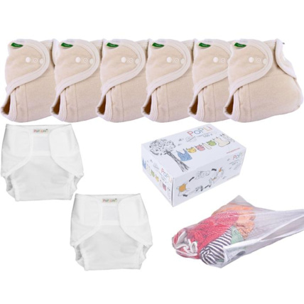 Avis Couches lavables Coton Bio - Pack Journée Découverte POPOLINI 1