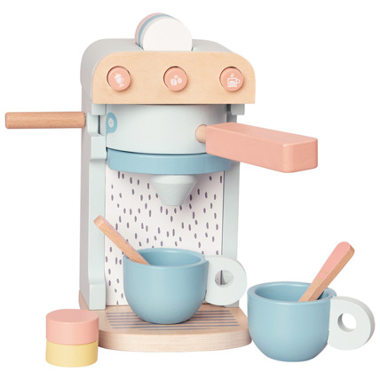 Avis Cafetière avec 2 tasses en bois - Crazy colors 2.0 Prémaman 1