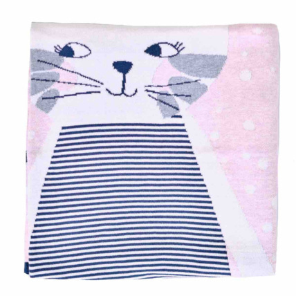 Avis Couverture plaid enfant en coton bio, Chaton Sevira Kids 4