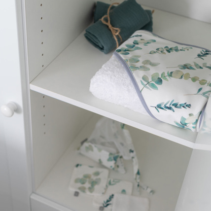 Avis Grande cape de bain en coton et bambou, Eucalyptus Sevira Kids 2