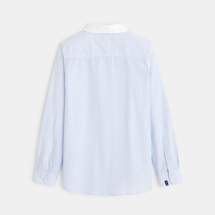 Avis Chemise chic et rayée bleue garçon OKAIDI 2