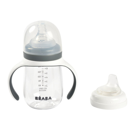 Avis Biberon d'apprentissage 2 en 1 210 ml Suavinex 1