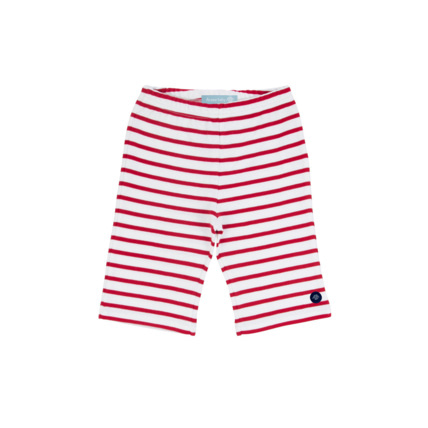Avis Bermuda "Brick" Baby - coton - Blanc/Braise ARMOR-LUX 1