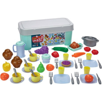 Avis Jeu d'imitation Coffret dinette COM' LES VRAIS 1