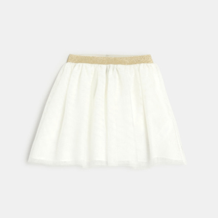 Avis Jupe tutu courte et pailletée beige fille OKAIDI 1