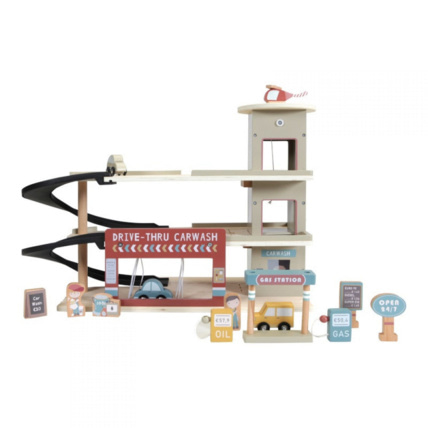 Avis Circuit train en bois - extension garage LITTLE DUTCH 1