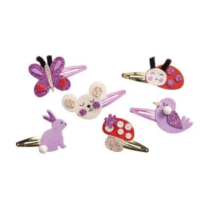 Avis 6 barrettes pailletées Flower Garden JANOD 3