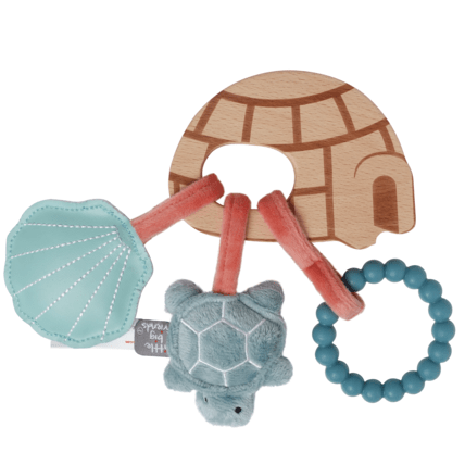 Avis Hochet en bois - Ocean Little Big Friends 1