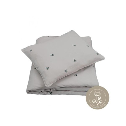 Avis Parure de lit pour bébé imprimé abeille 100x140 cm FABELAB 1
