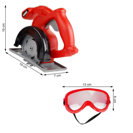 Avis Scie circulaire + 23 pièces d'outillage FRED LEAN Toys 4