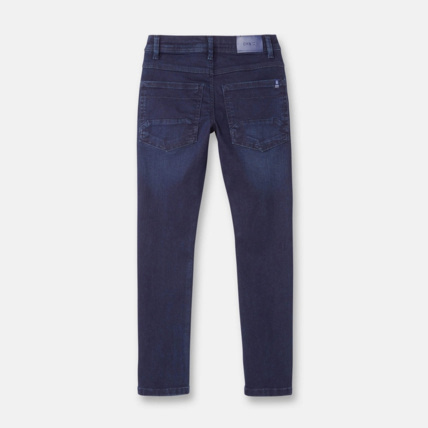 Avis Pantalon slim côtelé bleu garçon OKAIDI 2