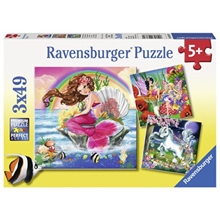 Avis Puzzle - Mondes enchantés - 3x49 pièces RAVENSBURGER 1