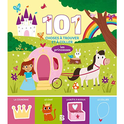Avis 101 choses à trouver et à coller : Les princesses BALLON 1
